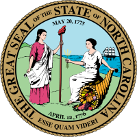 The Great Seal of the State of North Carolina