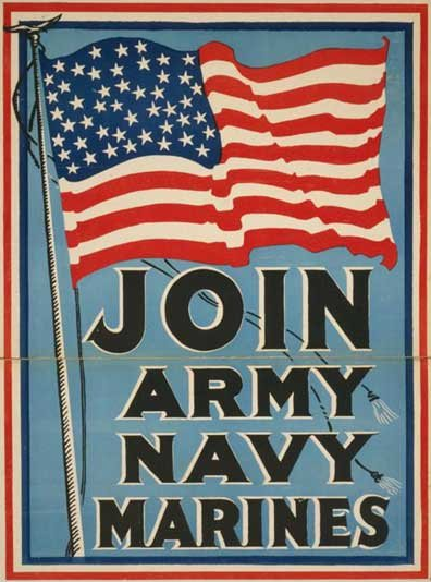 military recruiting poster